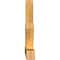 Ekena Millwork Saratoga Rough Sawn Timber Gable Bracket, Western Red Cedar, 96"W x 44"H x 6"D x 6"F, 11/12 Pitch GBW096X44X0606SAR00RWR - alternate 4